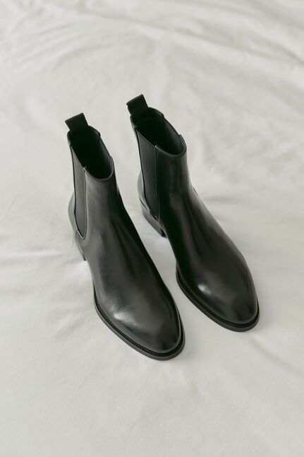 Leather shoes