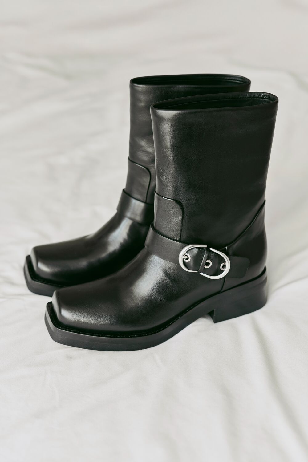 Leather shoes
