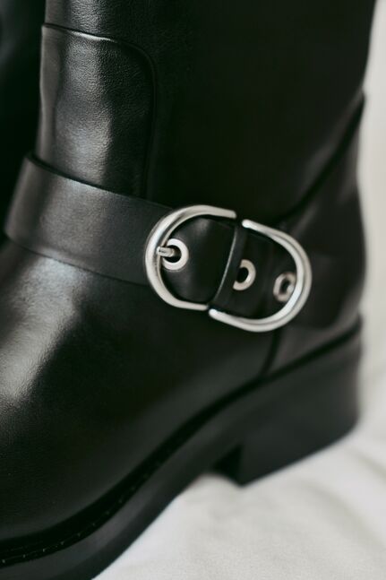 Leather shoes