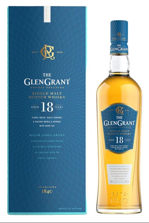 GLEN GRANT 18Y WITH BOX 700 ML