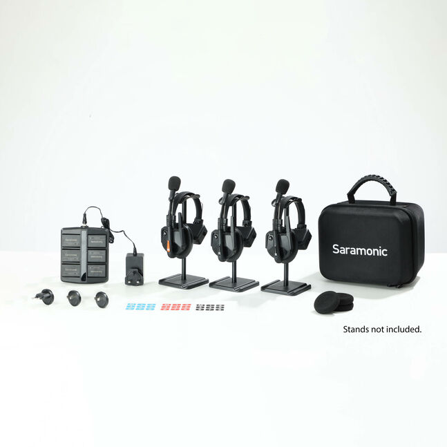 Saramonic WiTalk9 9-Person Full-Duplex Wireless Intercom System