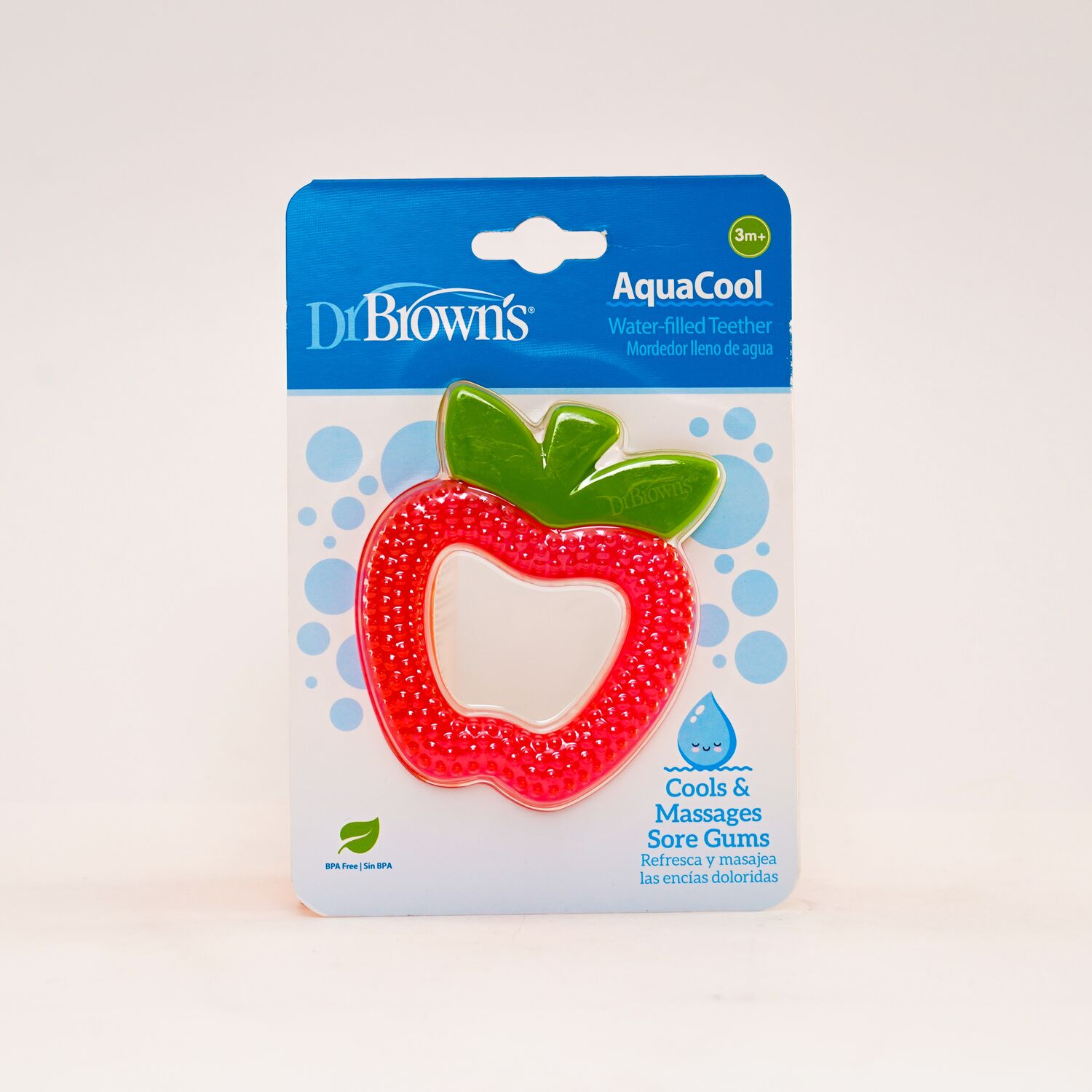 Dr Browns AquaCool Water-Filled Teether, Apple, 1-Pack хаздаг тоглоом Apple 3сар+