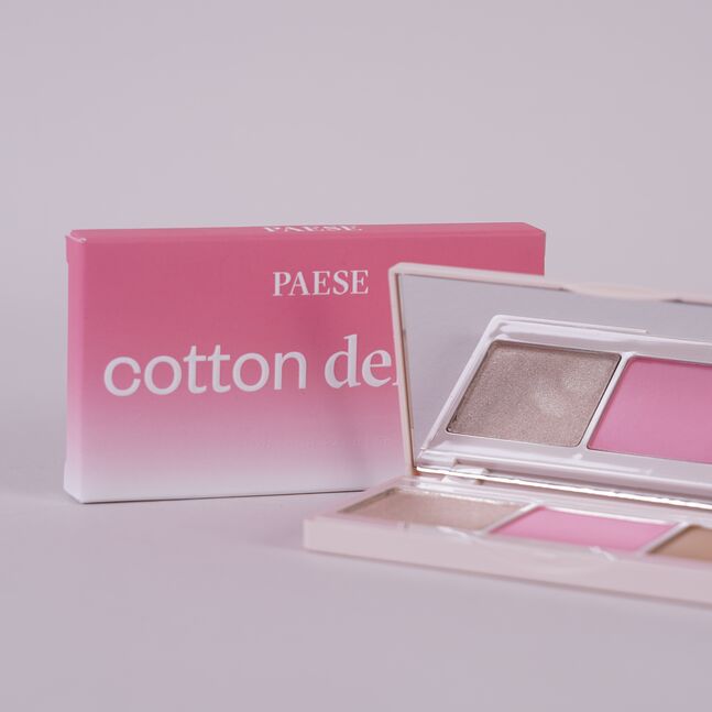 Cotton Delinht Contour palette Pink №01 Гэрэл хацар өнгөлөгч сүүдэр сэт 