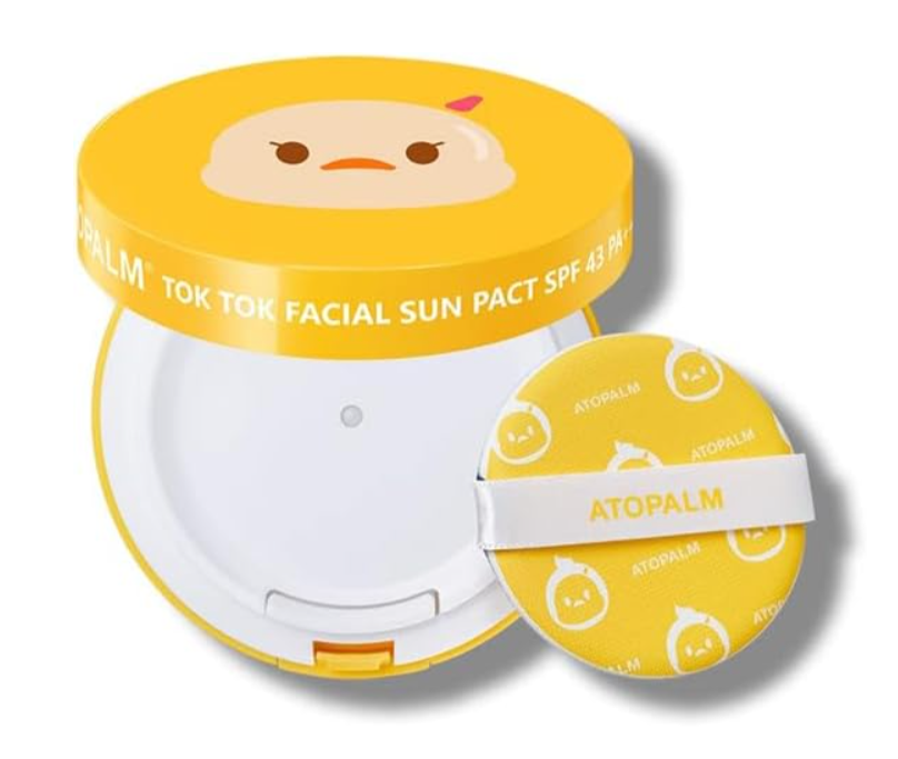 ATOPALM Tok Tok Facial Sun Pact SPF43 PA+++