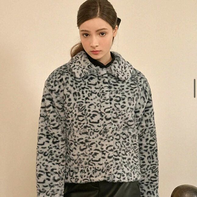 Faux tedy coat