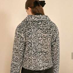Faux tedy coat