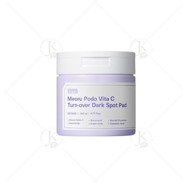 Sungboon Editor Meoru Podo Vita C Turn-over Dark Spot Pad 60pcs