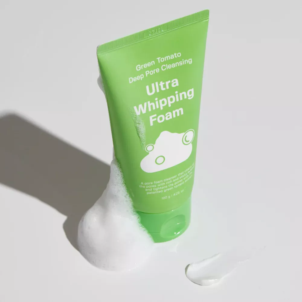 Sungboon Editor Green Tomato Deep Pore Cleansing Ultra Whipping Foam