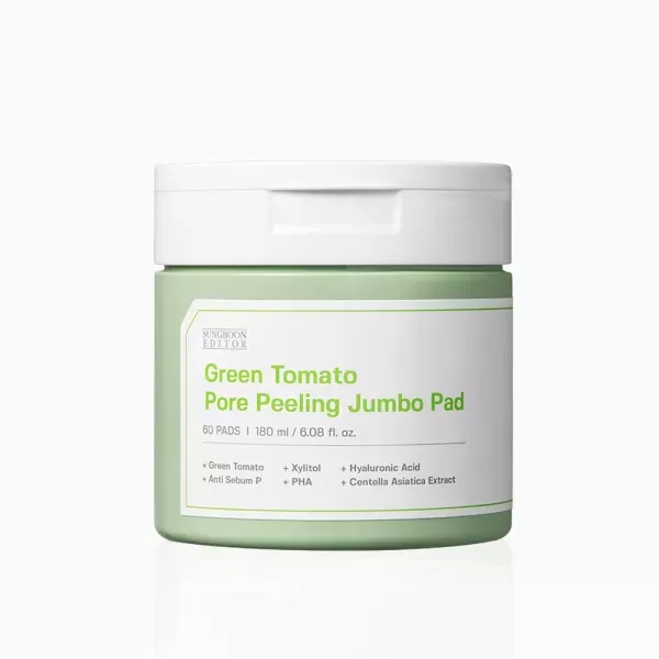 Sungboon Editor Green Tomato Pore Peeling Jumbo Pad