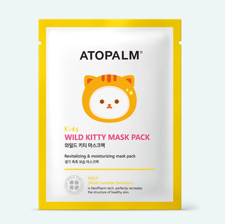 ATOPALM Wild Kitty Mask Pack Kids