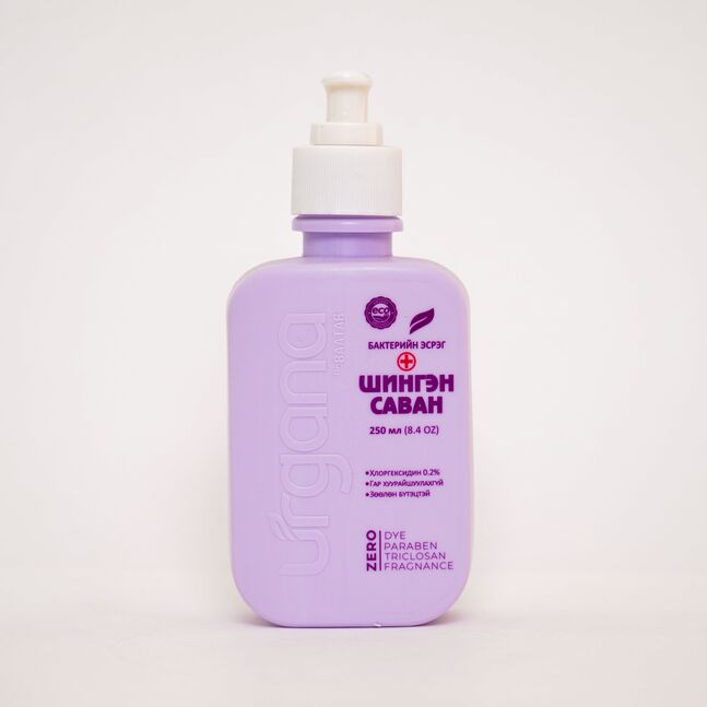 Urgana бактерийн эсрэг гарын шингэн саван 250мл