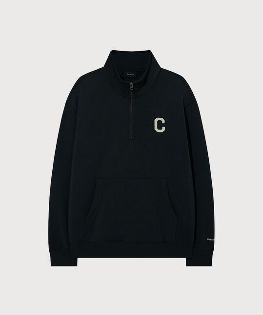 C Logo Half-Zip Sweatshirt