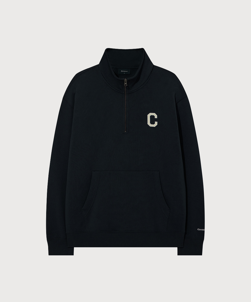 C Logo Half-Zip Sweatshirt
