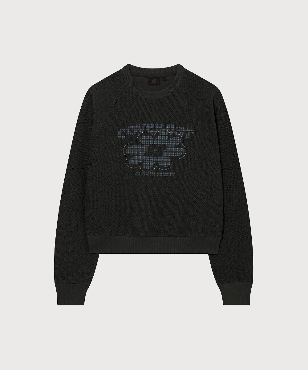 Woman Clover Graphic Sweatshirt
