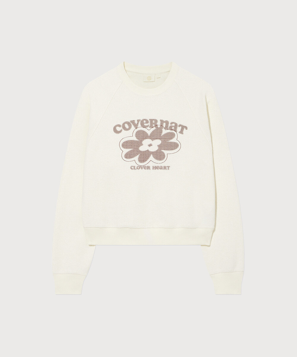 Woman Clover Graphic Sweatshirt