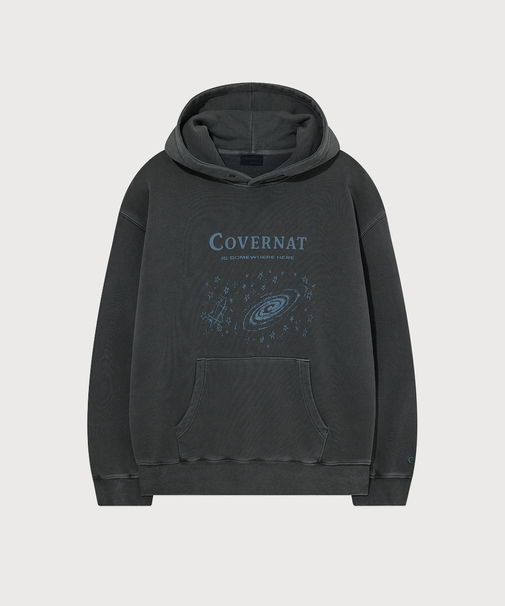 Pigment Drawing Graphic Hoodie