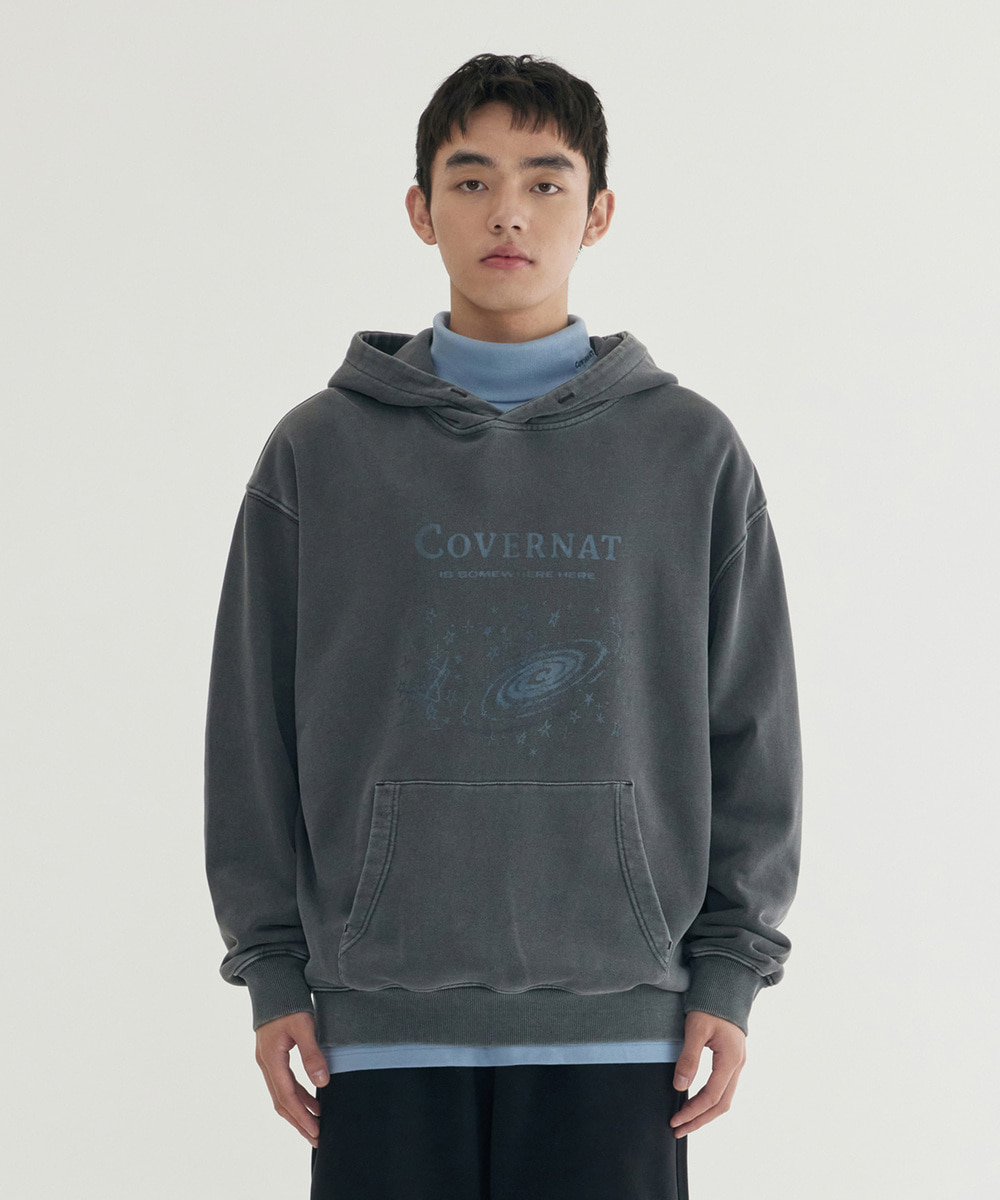 Pigment Drawing Graphic Hoodie