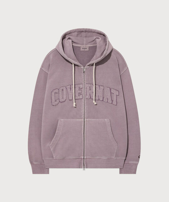 Pigment Arch Logo Hoodie Zip-Up