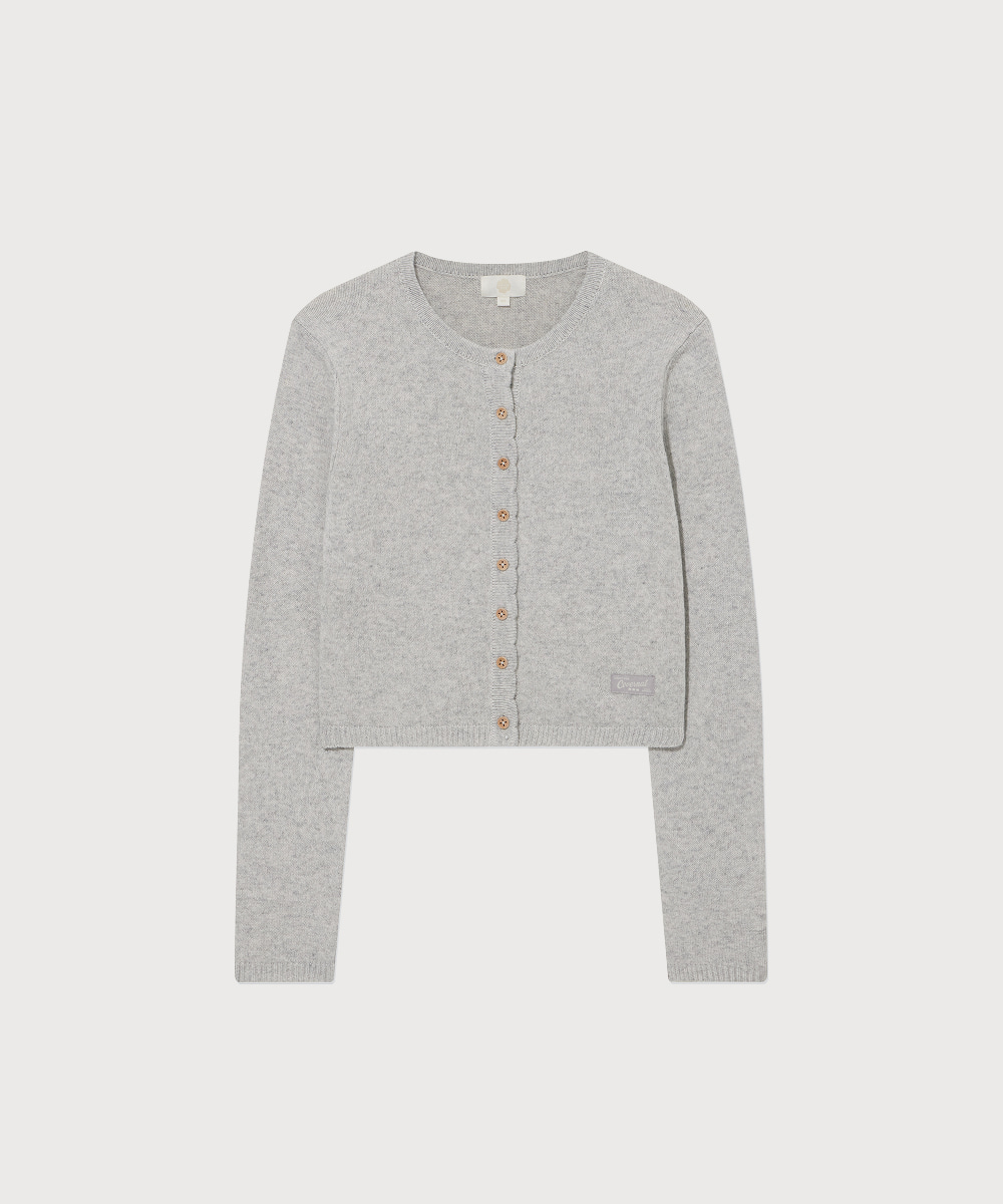 Woman Wool Blend Crop Cardigan