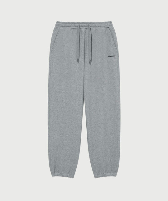 Regular Fit Small Logo Sweat Jogger Pants