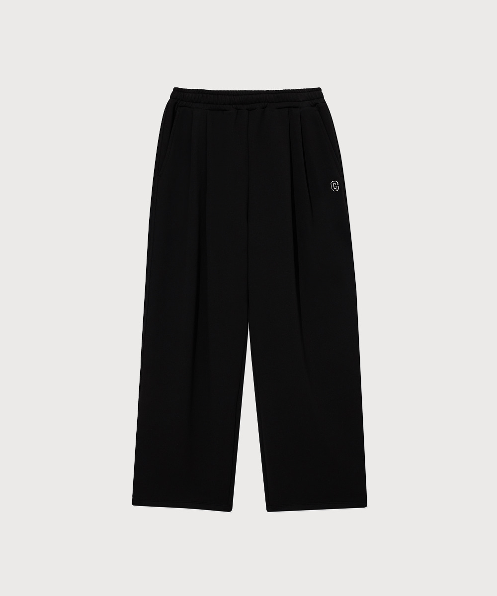 Real Wide C Logo Sweat Jogger Pants