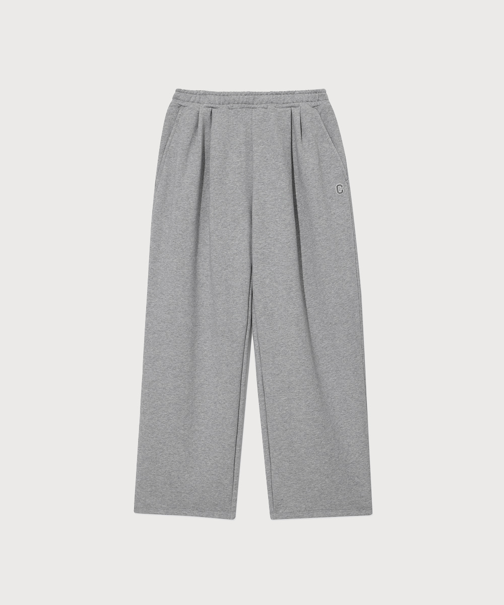 Real Wide C Logo Sweat Jogger Pants