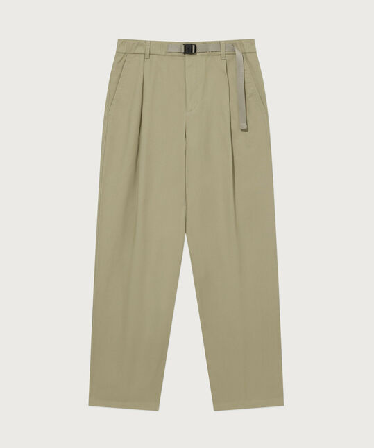 <Easy Pants> Basic Twill 1-TUCK Pants