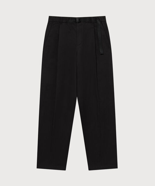 <Easy Pants> Basic Twill 1-TUCK Pants
