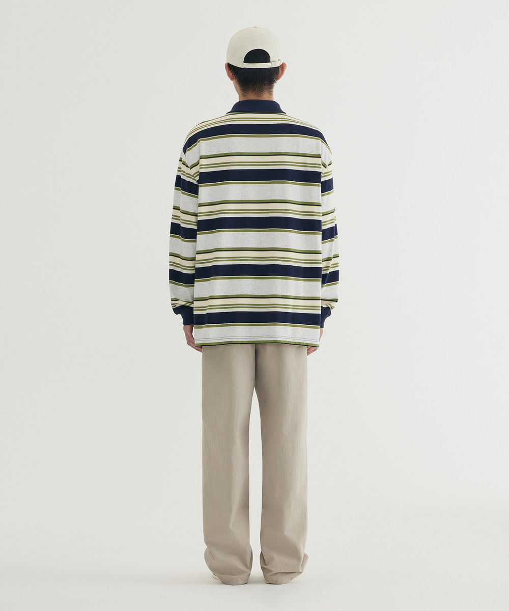 <Easy Pants> Herringbone 1-TUCK Pants