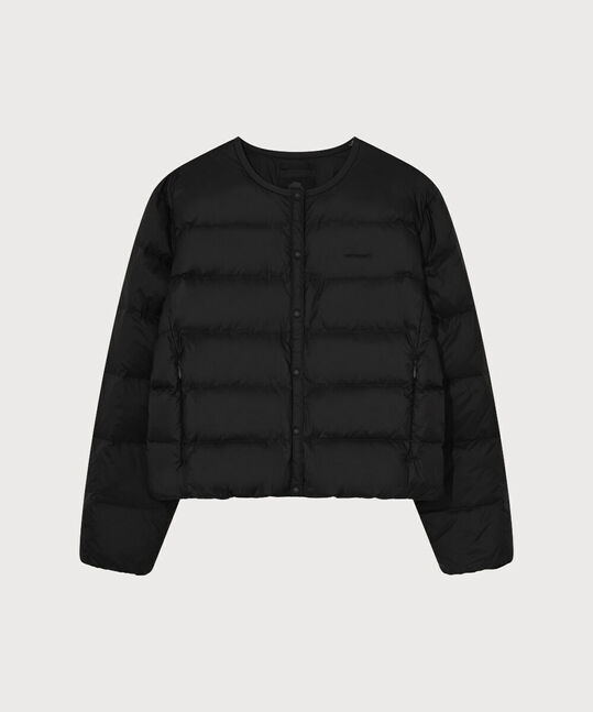 Woman Coverlight Collarless Down