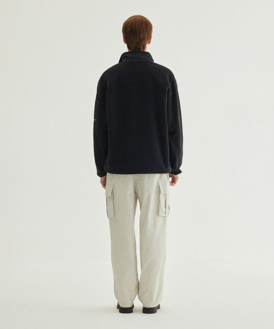 Stand Collar Fleece Jacket
