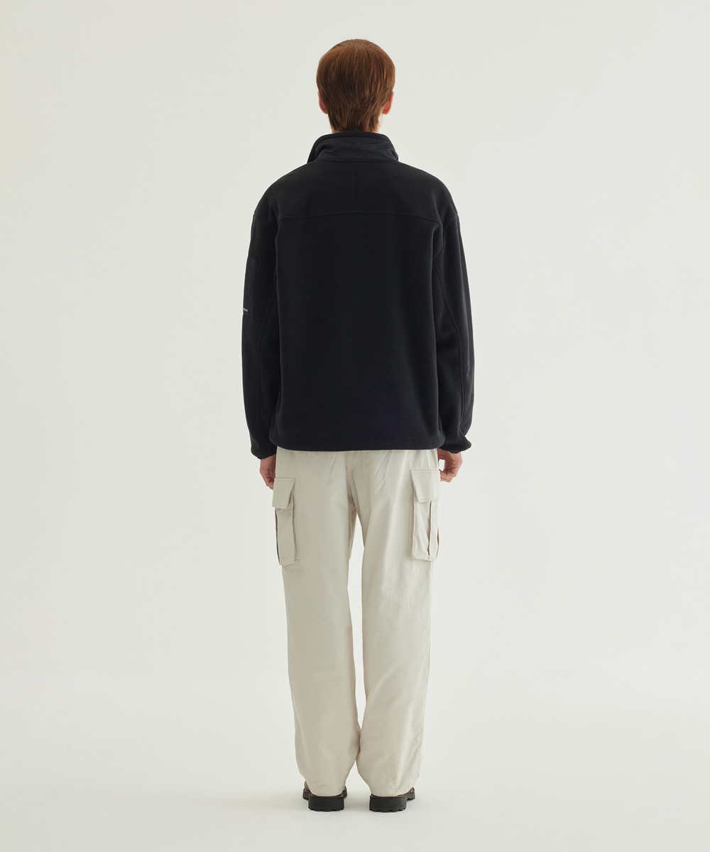 Stand Collar Fleece Jacket