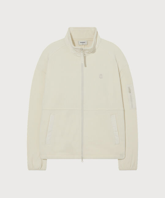 Stand Collar Fleece Jacket