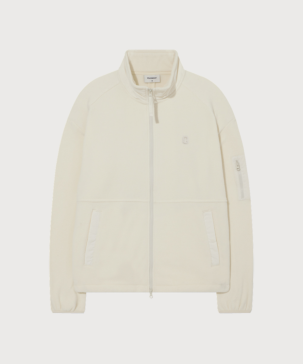 Stand Collar Fleece Jacket