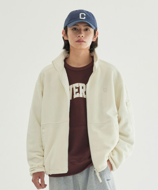 Stand Collar Fleece Jacket