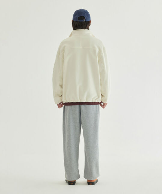 Stand Collar Fleece Jacket