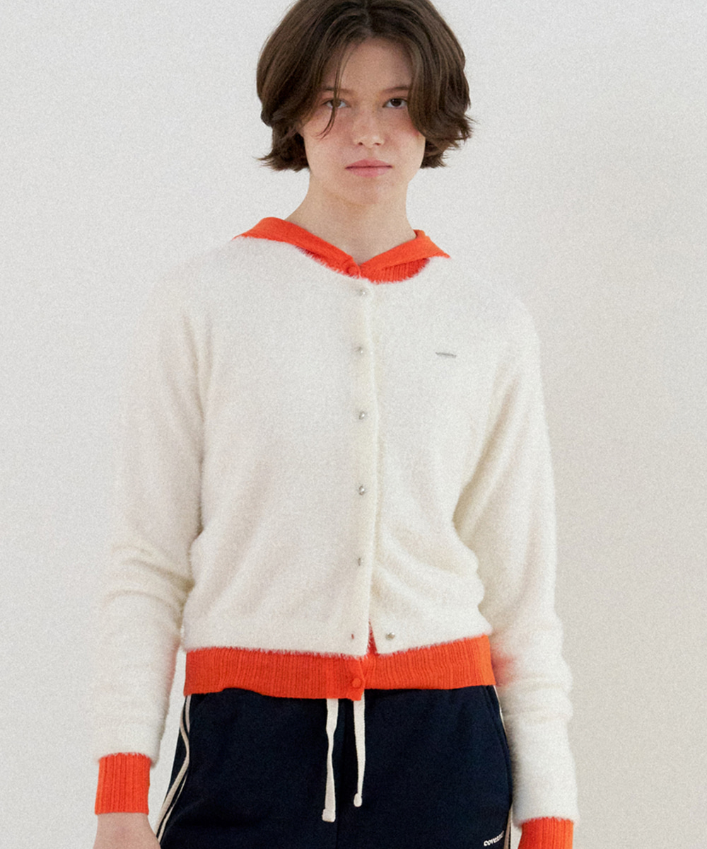 Woman Hairy Cardigan