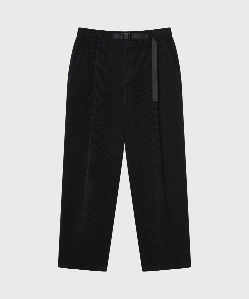 <Easy Pants> Corduroy 1-TUCK Pants