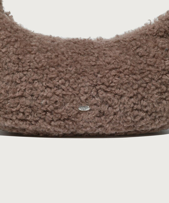 Cloverheart Fluffy Hobo Bag