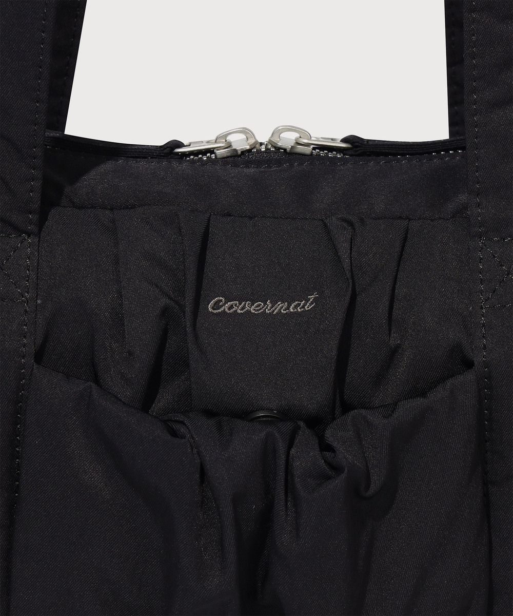 Clover Heart Bubble Shirring Duffle Bag