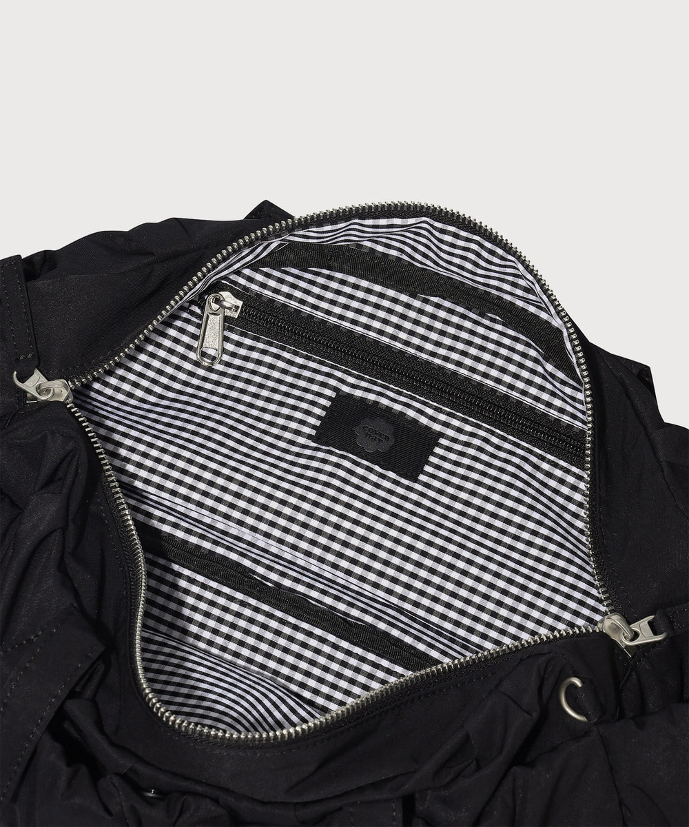 Clover Heart Bubble Shirring Duffle Bag