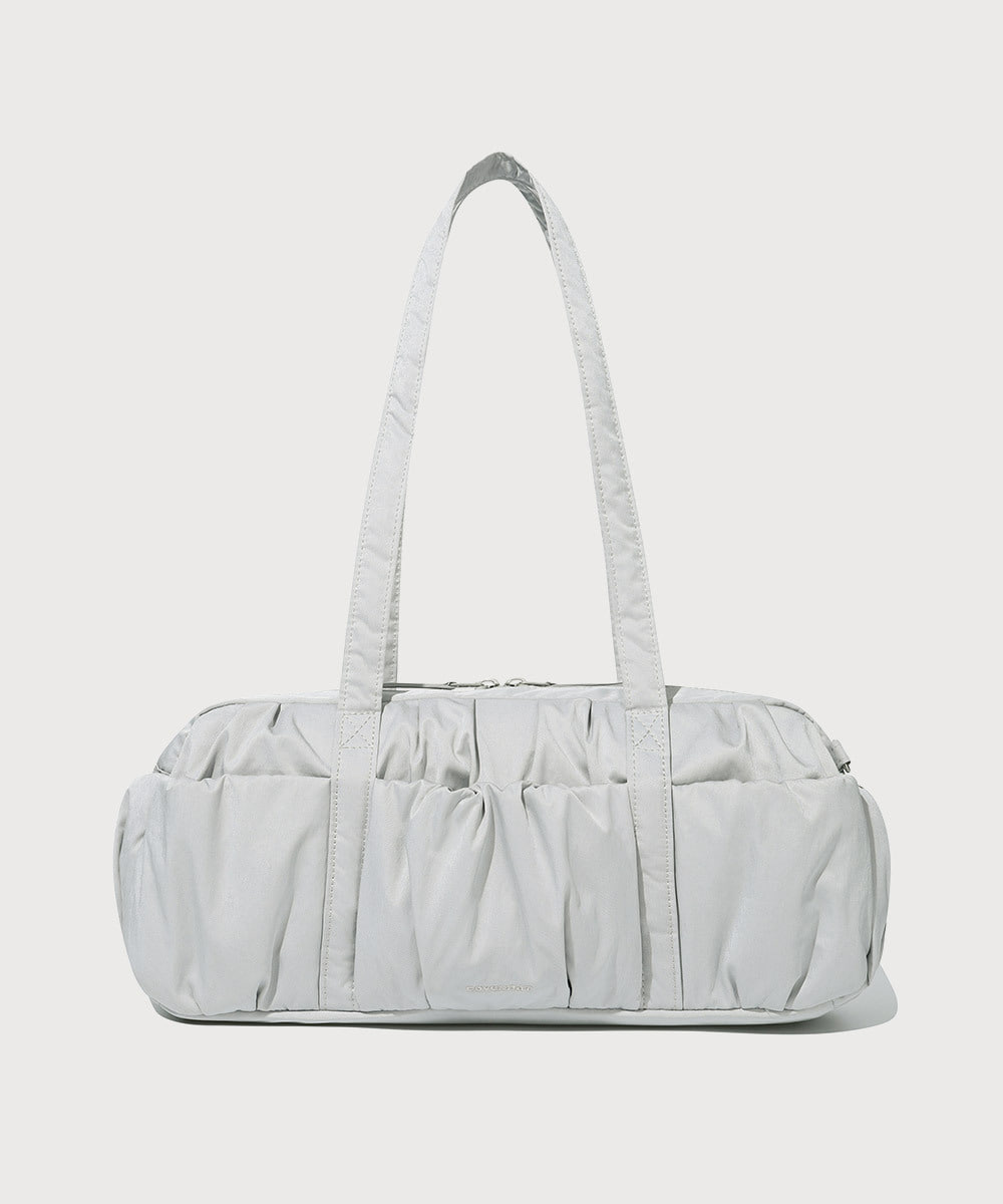 Clover Heart Bubble Shirring Duffle Bag