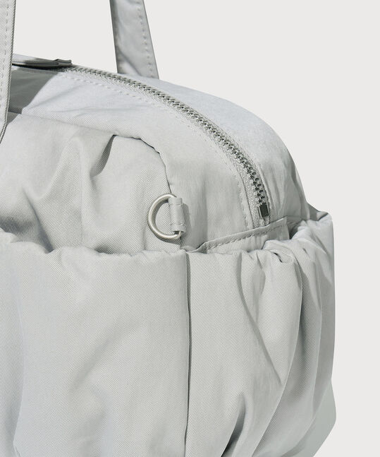 Clover Heart Bubble Shirring Duffle Bag