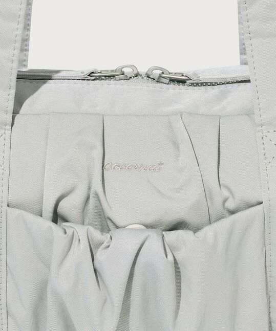 Clover Heart Bubble Shirring Duffle Bag