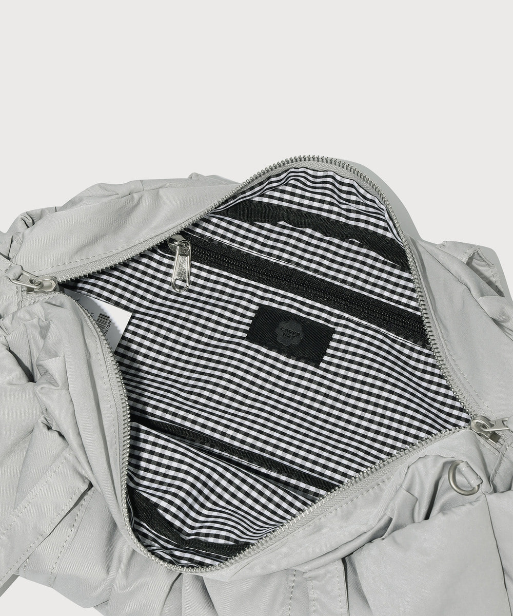 Clover Heart Bubble Shirring Duffle Bag