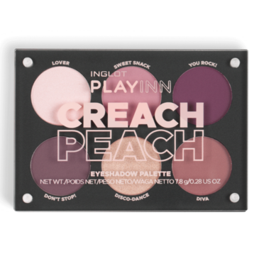 INGLOT PLAYINN CREACH PEACH EYESHADOW PALETTE
