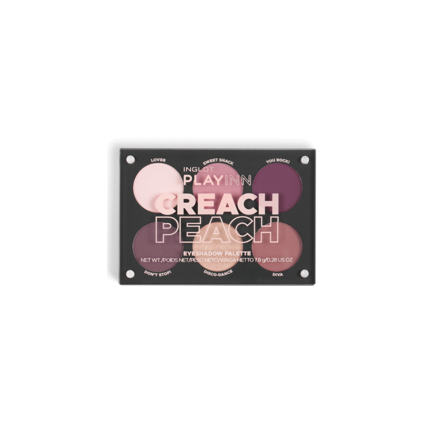 INGLOT PLAYINN CREACH PEACH EYESHADOW PALETTE