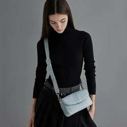 Charles&keith denim bag 