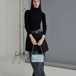 Charles&keith denim bag 
