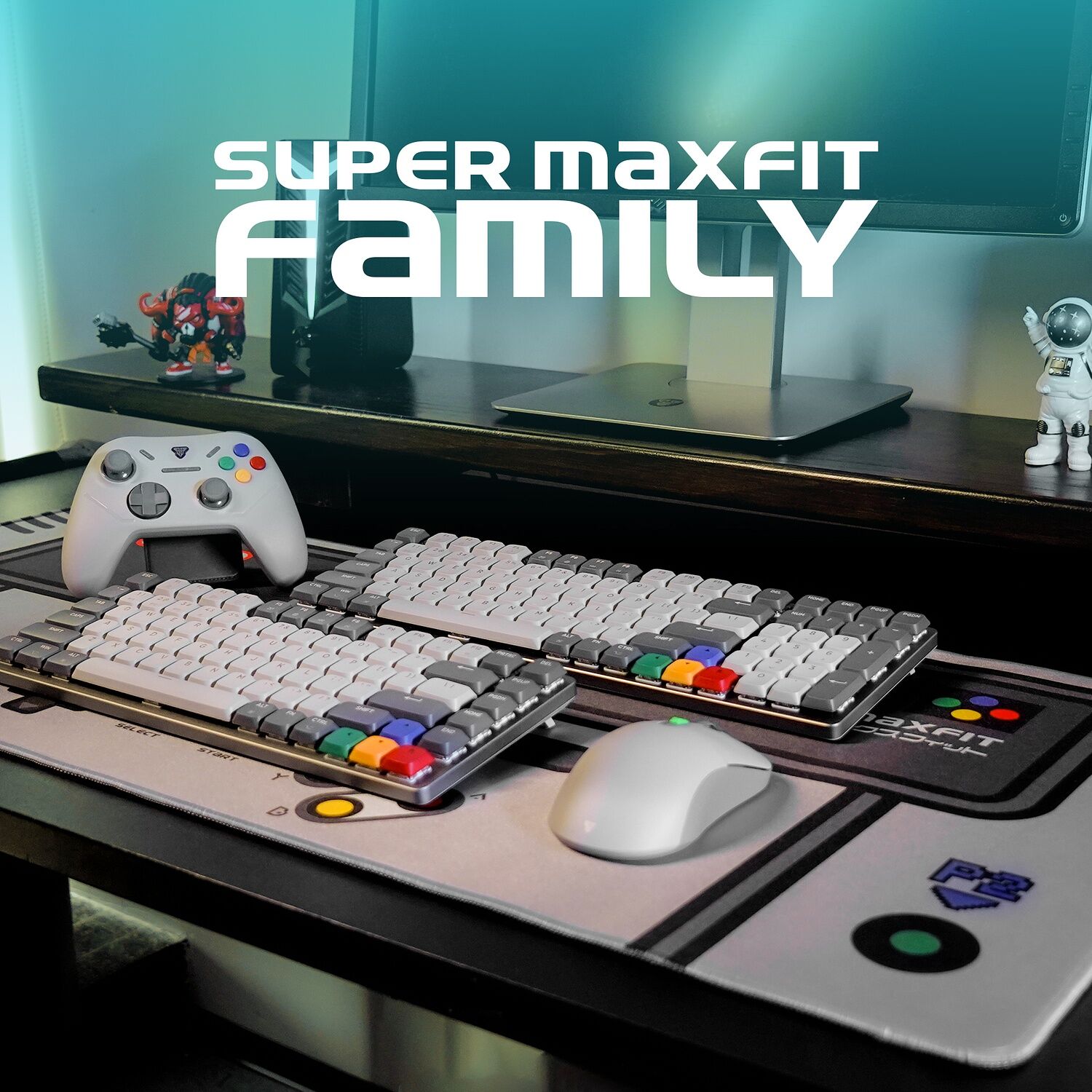 Fantech MP905 Ato Super Maxfit Mouse Pad Gray